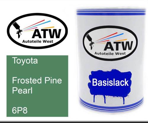 Toyota, Frosted Pine Pearl, 6P8: 500ml Lackdose, von ATW Autoteile West.